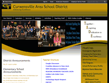 Tablet Screenshot of curwensville.org